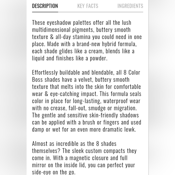 IL MAKIAGE Color Boss Master Eyeshadow Palette (Hundo P) - Picture 12 of 13